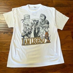 “I Am Legend” Cartoon Character T-Shirt by Phat Doc Brand.